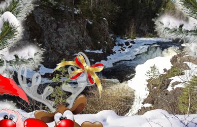 Новогодняя ночь на вотчине карельского Деда Мороза Талви Укко