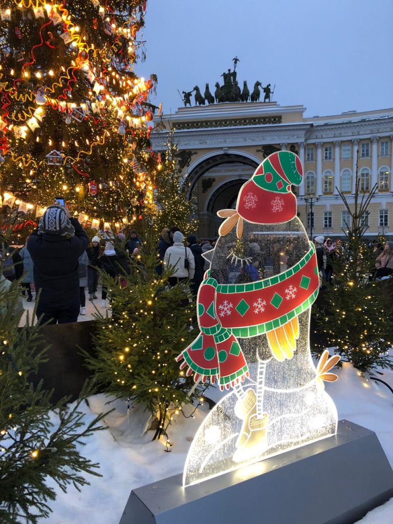 Новогодний банкет в VASILIEVSKY Hotel